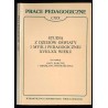 Studia z dziejów oświaty i myśli pedagogicznej XVIII-XX wieku