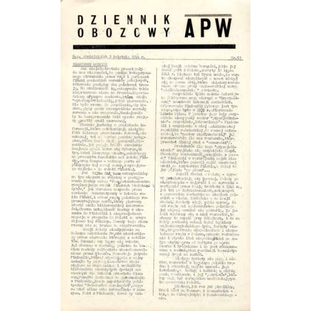 Dziennik Obozowy APW. 1944. Nr 53 (3 kwietnia 1944)
