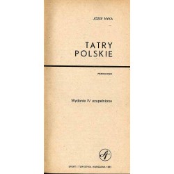 Tatry Polskie. Przewodnik