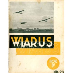 Wiarus. Organ Korpusu Podoficerów Zawodowych Wojska Lądowego, Marynarki Wojennej i Korpusu Ochrony Pogranicza. R.4 (1933). Nr 23