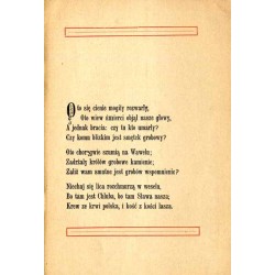 Tadeusz Kościuszko 1817-1917. Prolog Romana Wilkanowicza [poemat]