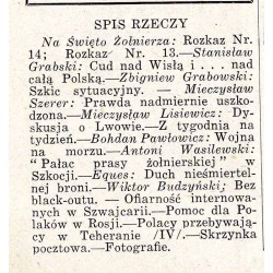 Polska Walcząca - Żołnierz polski na obczyźnie. Fighting Poland. Weekly for the Polish Forces. R.4 (1942). Nr 33 (15 sierpnia 19