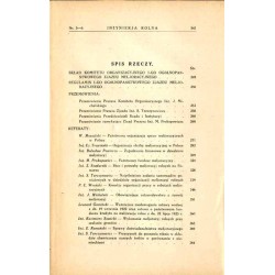 Inżynieria Rolna. Dwumiesięcznik poświęcony melioracjom rolnym, torfiarstwu, budownictwu wodnemu, budowie dróg, budownictwu wiej