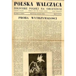 Polska Walcząca - Żołnierz polski na obczyźnie. Fighting Poland. Weekly for the Polish Forces. R.4 (1942). Nr 17 (25 kwietnia 19