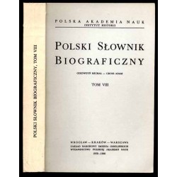 Polski słownik biograficzny. T.8: Girdwoyń Michał - Gross Adam