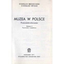 Muzea w Polsce. Przewodnik - informator