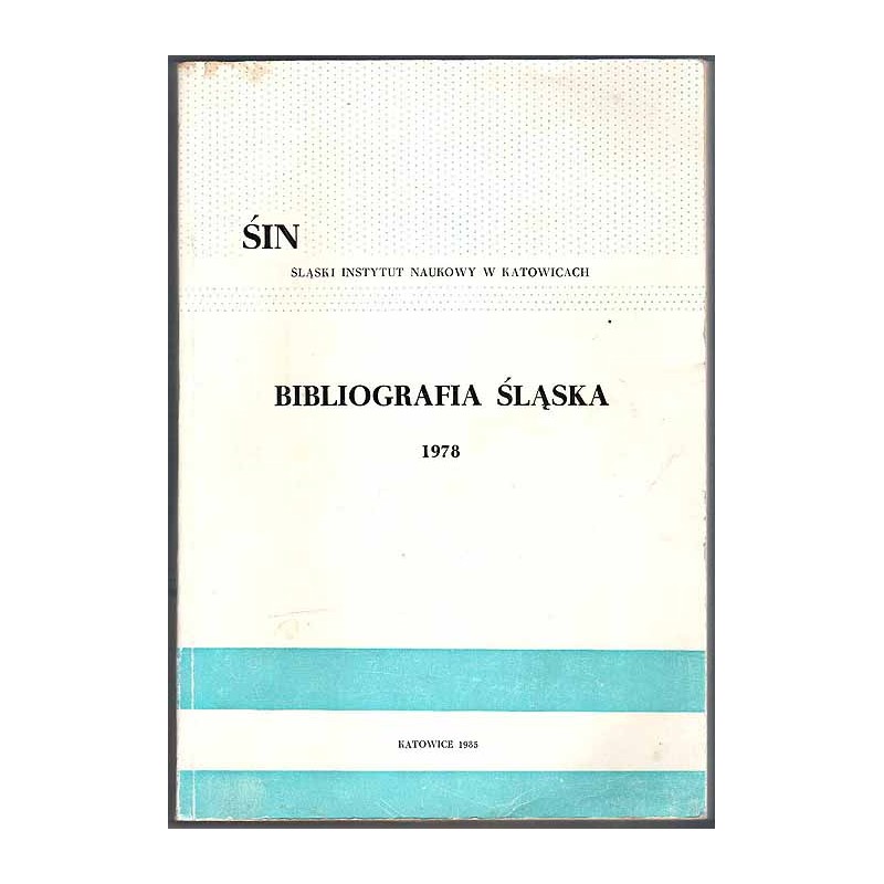 Bibliografia Śląska 1978