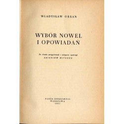 Wybór nowel i opowiadań