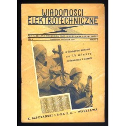 Wiadomości Elektrotechniczne. R.5 (1937). Z.1-12 (komplet)