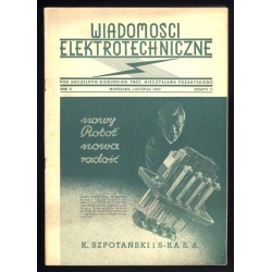 Wiadomości Elektrotechniczne. R.5 (1937). Z.1-12 (komplet)