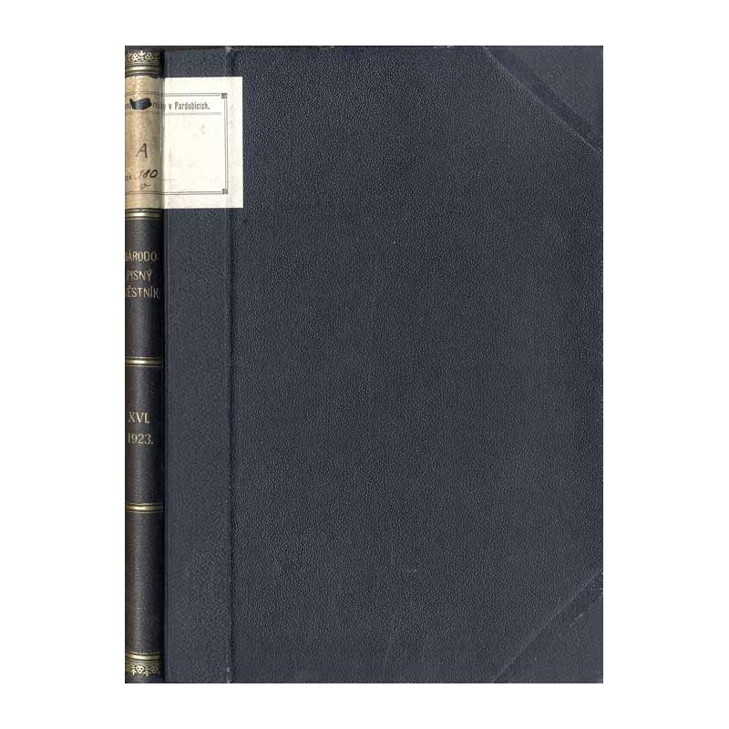 Národopisný Věstník Českoslovanský. R.16 (1923) / tematyka ukraińska