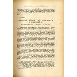 Národopisný Věstník Českoslovanský. R.16 (1923) / tematyka ukraińska