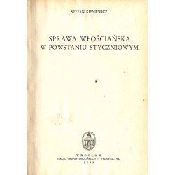 Sprawa włościańska w powstaniu styczniowym