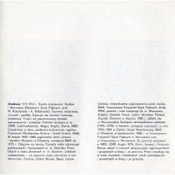 Hieronim Skurpski. Malarstwo rysunek akwarela. Wystawa jubileuszowa 70-lecie urodzin październik 1984 rok, Galeria Sztuki Współ