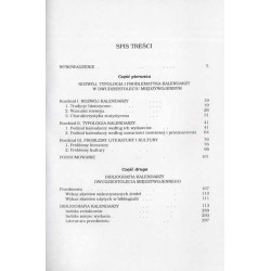 Kalendarze dwudziestolecia międzywojennego (dzieje, problemy literatury i kultury, bibliografia)
