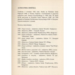Simińska, Stasiak. [Malarstwo Aleksandry Simińskiej, Joanny Stasiak]