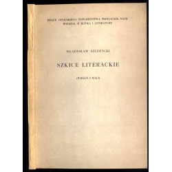 Szkice literackie (Wielcy i mali)
