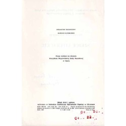 Szkice literackie (Wielcy i mali)