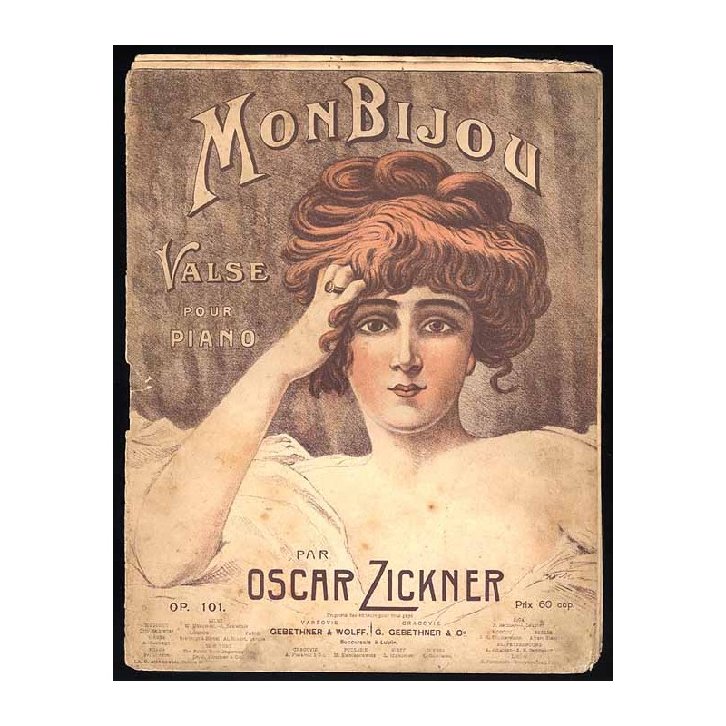 Mon bijou. Valse. Op. 101