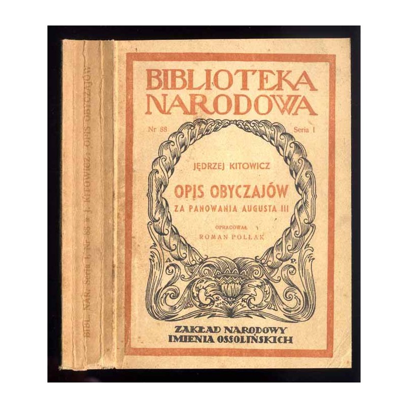 Opis obyczajów za panowania Augusta III