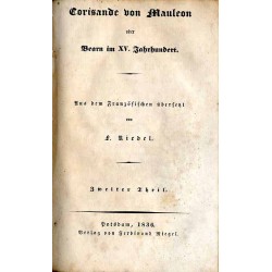 Corisande von Mauleon oder Bearn im XV. Jahrhundert. T.1-2