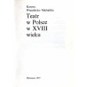 Teatr w Polsce w XVIII wieku