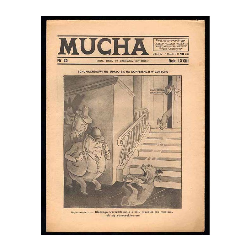 Mucha. R.73 (1947). Nr 25 (22 czerwca 1947) / Kurt Schumacher