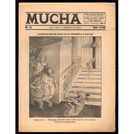 Mucha. R.73 (1947). Nr 25 (22 czerwca 1947) / Kurt Schumacher
