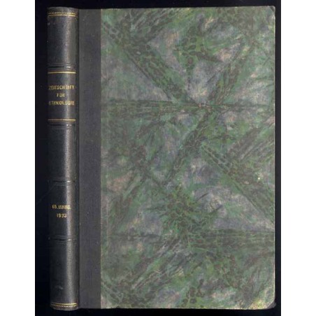 Zeitschrift für Ethnologie. Organ der Berliner Gesellschaft für Anthropologie, Ethnologie und Urgeschichte. 65. Jahrgang (1933)