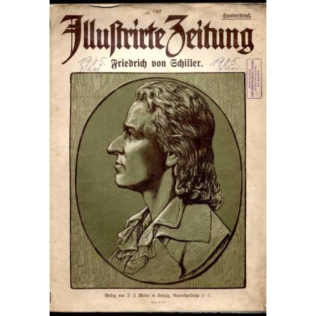 Illustrirte Zeitung. Friedrich von Schiller. Sonderdruck [9.05.1905]