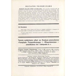 Przegląd Fotograficzny. Miesięcznik ilustrowany. Organ Fotoklubu Wileńskiego i Lwowskiego Towarzystwa Fotograficznego. R. 3 (193