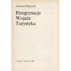 Peregrynacje. Wojaże. Turystyka