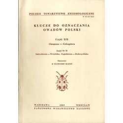 Klucze do oznaczania owadów Polski. Cz.19: Chrząszcze - Coleoptera. Z.74-75: Zadrzewkowate - Erotylidae, Wygłodkowate -- Endomyc