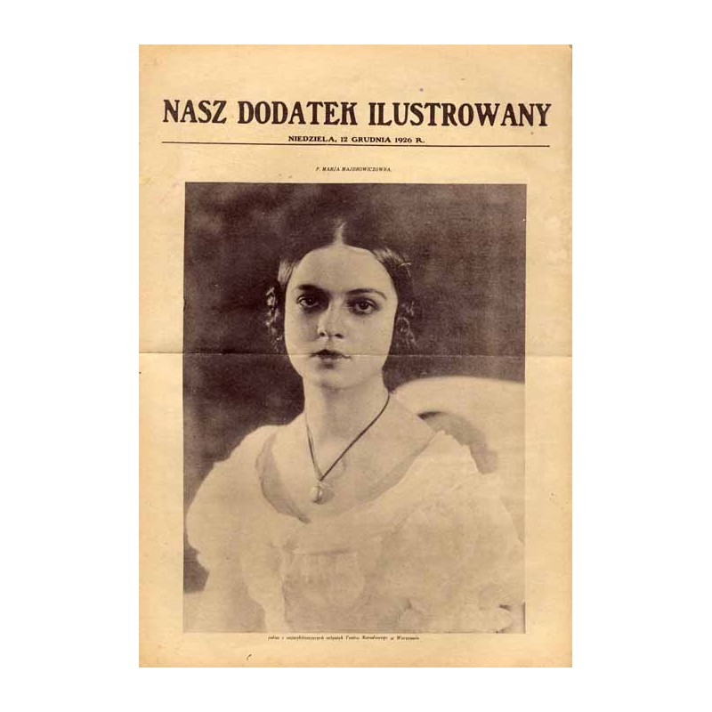 Nasz Dodatek Ilustrowany. (1926). (12 grudnia 1926)