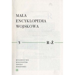 Mała Encyklopedia Wojskowa. 3t