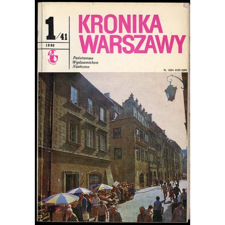 Kronika Warszawy. (1980). Nr 1/41