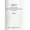 Akta Towarzystwa Historyczno-Literackiego w Paryżu. T.5 (2000)