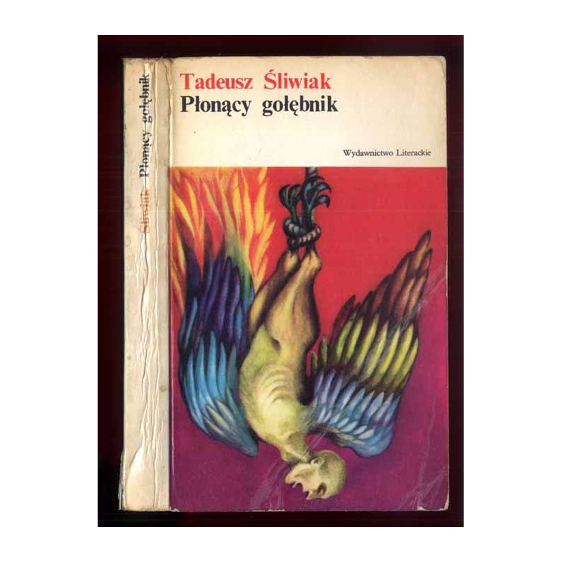 Płonący gołębnik. Wiersze wybrane / dedykacja autora