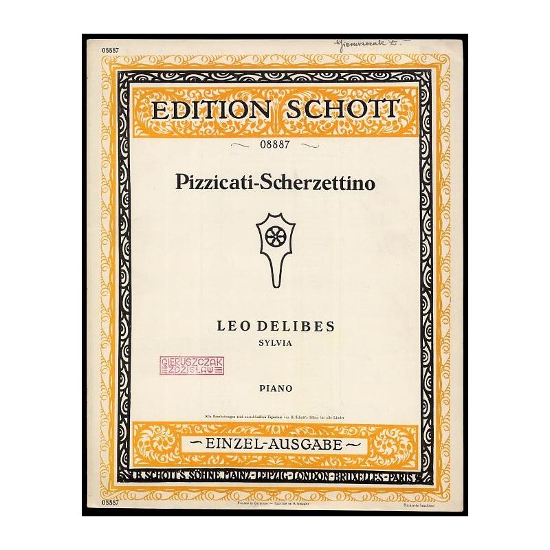 Pizzicati-Scherzettino aus "Sylvia"