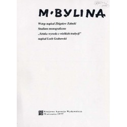 M. [Michał] Bylina