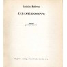 Zadanie domowe