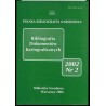 Bibliografia Dokumentów Kartograficznych. Nr 2 (2002)
