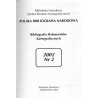 Bibliografia Dokumentów Kartograficznych. Nr 2 (2002)