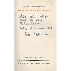 Wanderjahre in Italien