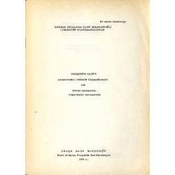 Urzędowe nazwy miejscowości i obiektów fizjograficznych. 149: Powiat wyszkowski województwo warszawskie