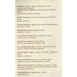 Wielkopolscy bibliofile. Informator o wystawie Poznań, 1997