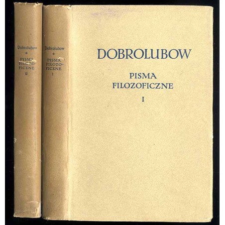 Pisma filozoficzne. 2t