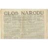 Głos Narodu. R.25 (1917). Nr 129 (1 czerwca 1917). Wydanie wieczorne
