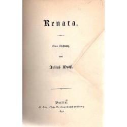 Renata. Eine Dichtung