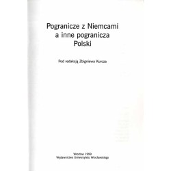 Pogranicze z Niemcami a inne pogranicza Polski